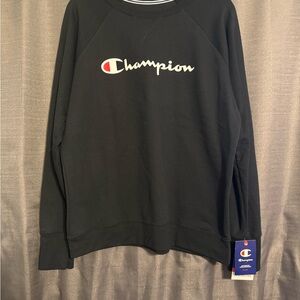 Champion Black Sweatshirt